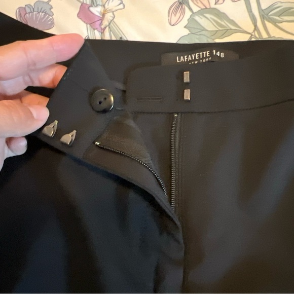 Lafayette 148 New York Wool Barrow Pant - Picture 8 of 12